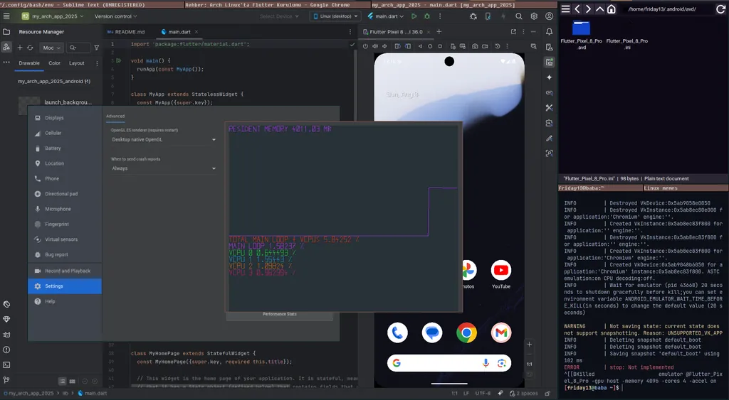 arch-linux-flutter-kurulumu
