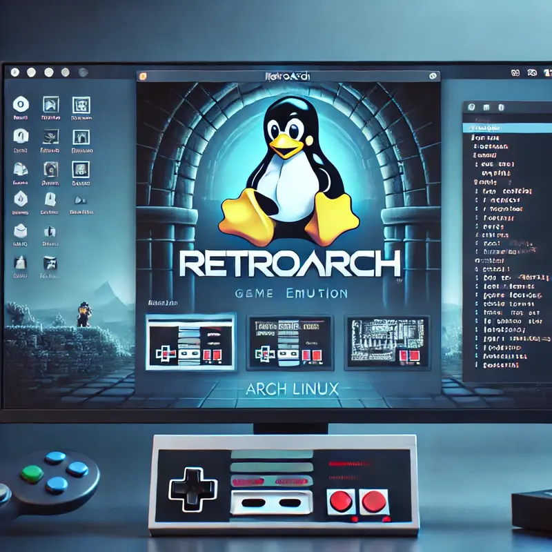 RetroArch kullanıcı arayüzü