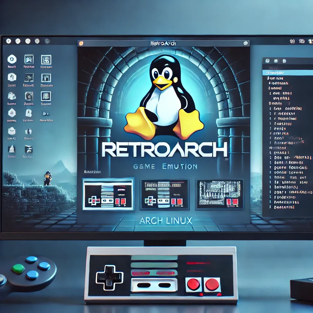 RetroArch kullanıcı arayüzü