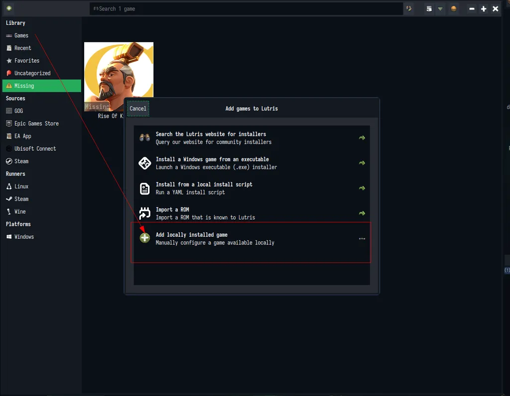 lutris-add-game-local